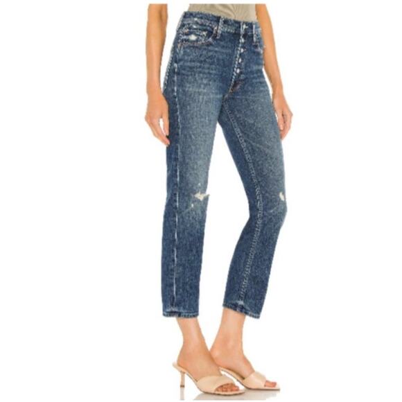 MOTHER SUPERIOR The Pixie Tomcat Ankle Jeans Born To Bite 29 - Picture 8 of 8